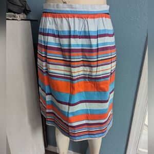 Jcrew Striped Multicolor Women's Skirt